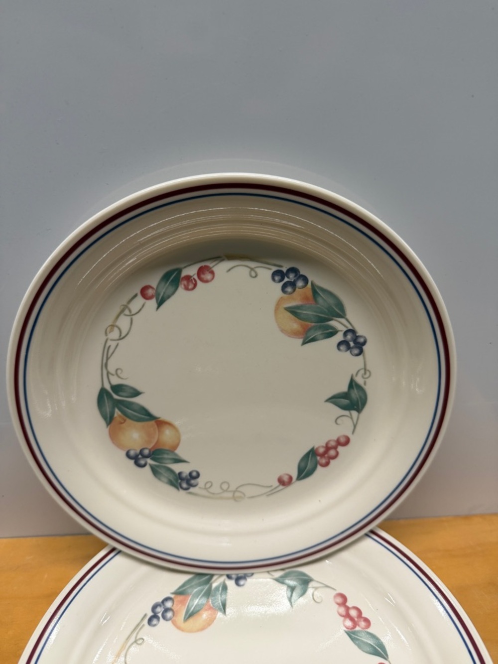Corelle abundance rare out of print plates and salad plates 2 sets of 8 plates